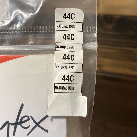 Playtex 18 Hour Natural Beige Ultimate Shoulder Comfort Bra Size 44C New - Picture 2 of 3